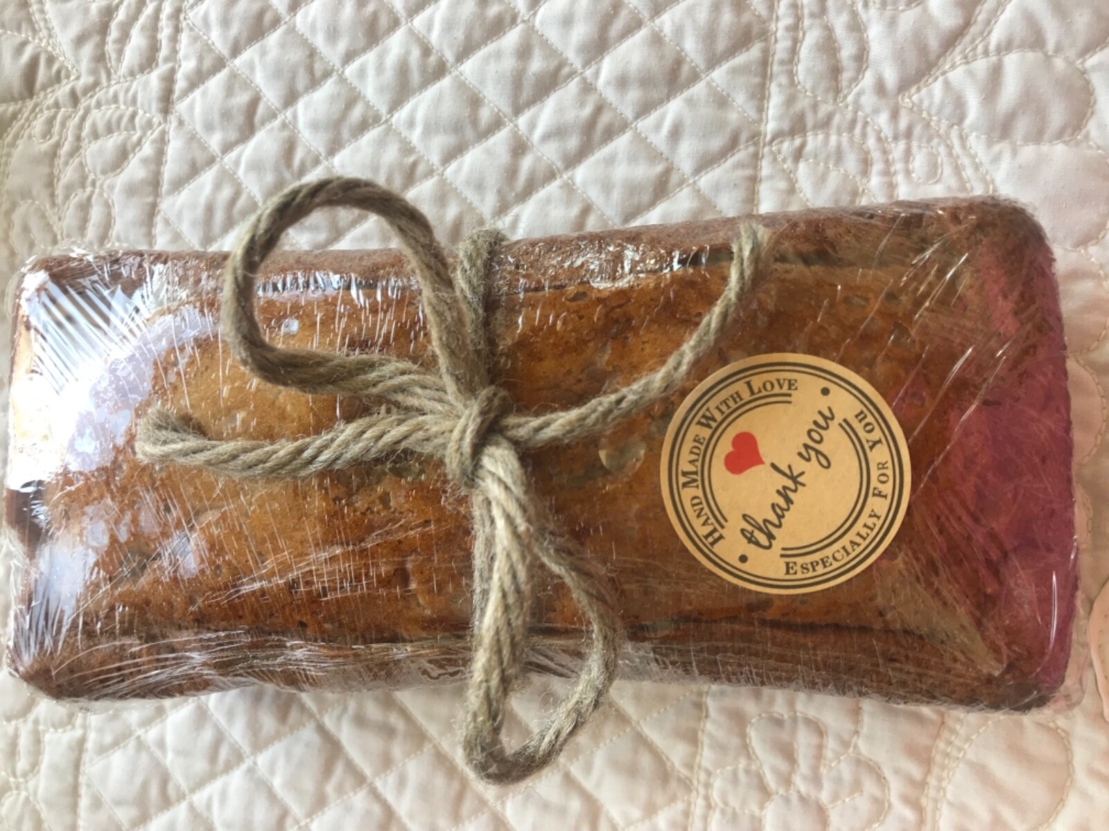 Home made Walnut Banana bread