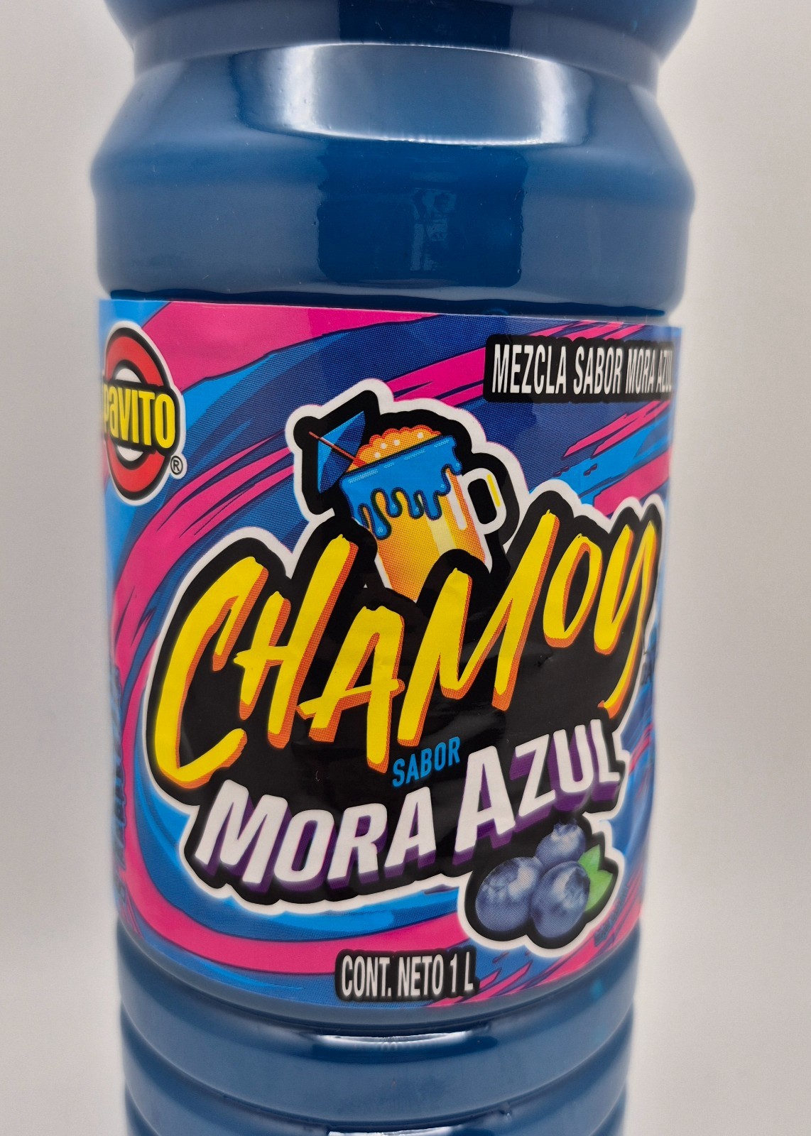 CHAMOY SABOR MORA AZUL 1 L