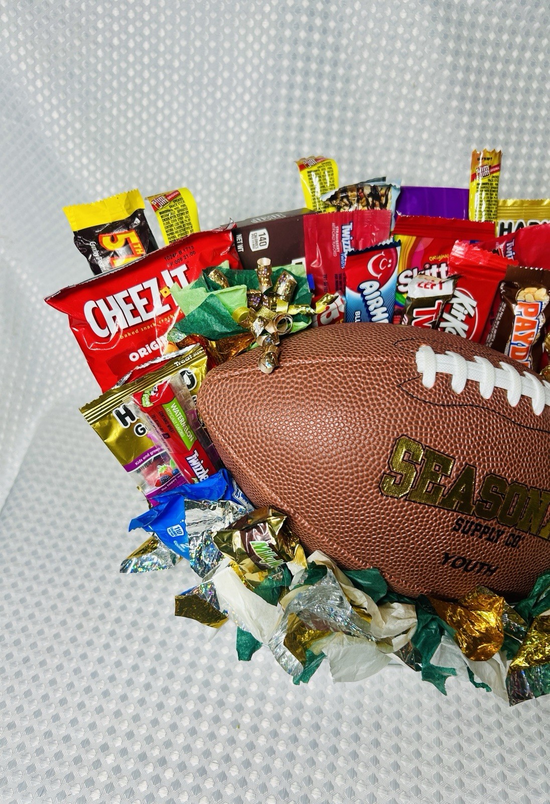 Football Fan Candy And Snack Gift Bouquet