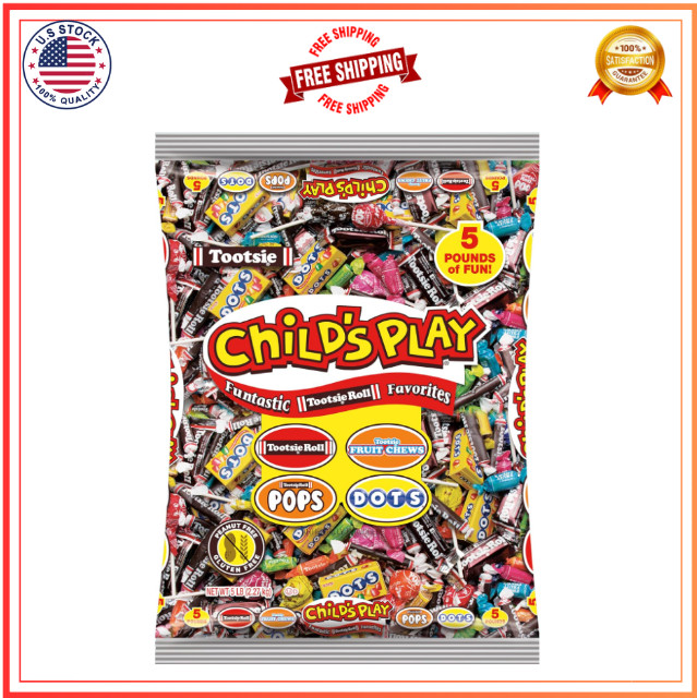 Child’S Play Candy Favorites with Bonus Mobile Game, 5 Pounds of Individually Wr