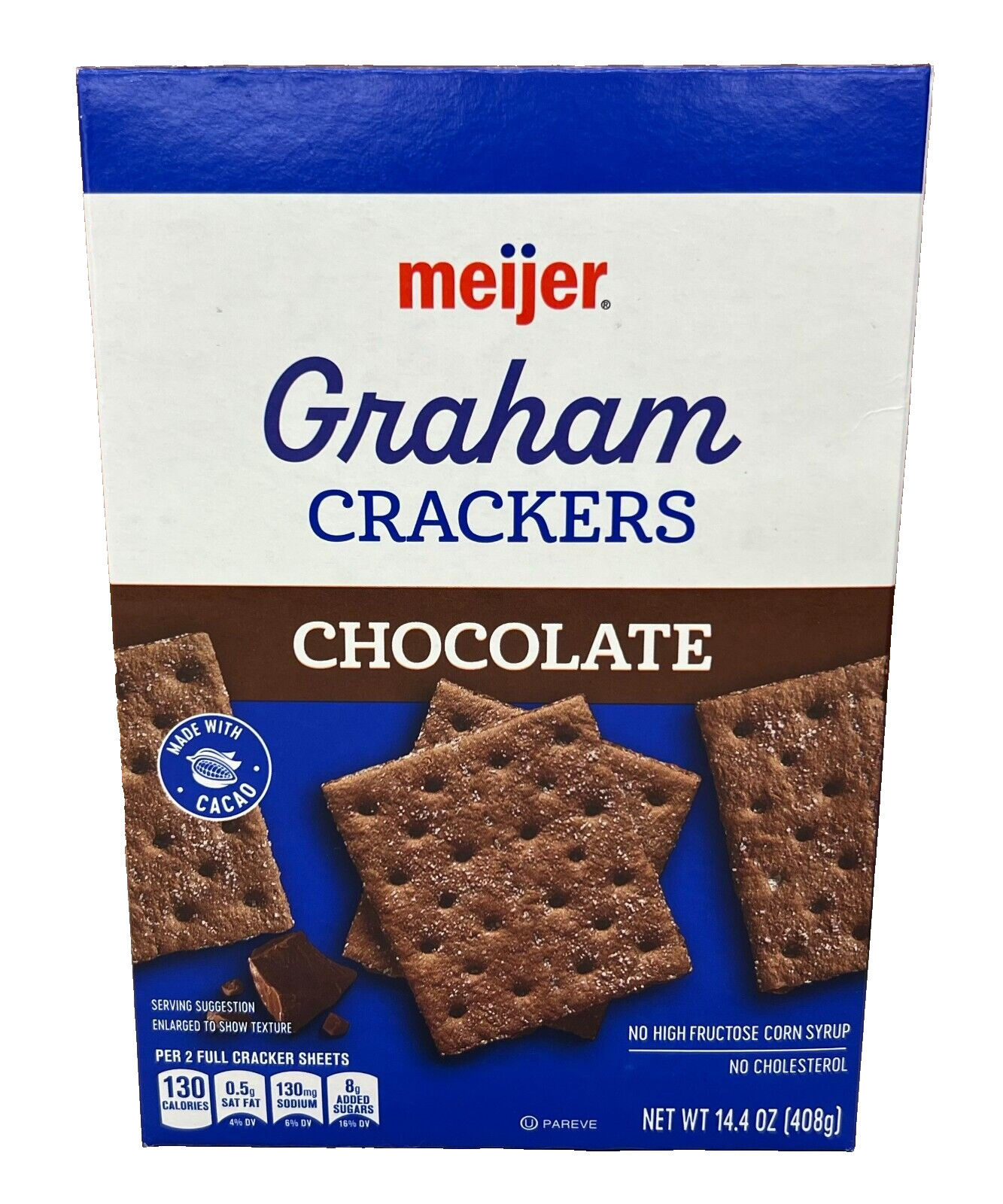Meijer Chocolate Graham Crackers 14.4 oz
