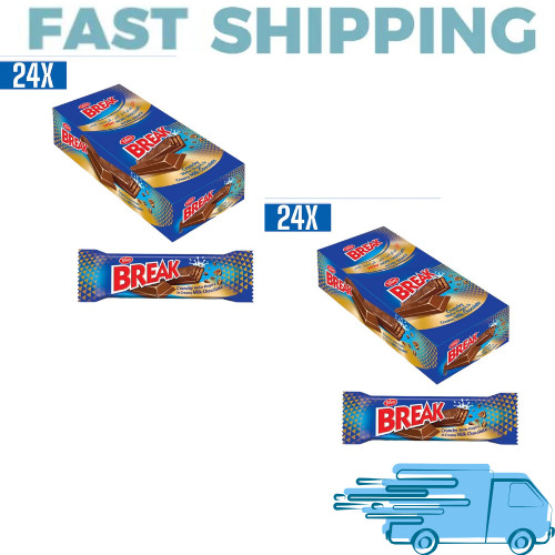 Tiffany Break Crunchy Wafer 2 Fingers 24 X 15.5g تيفاني