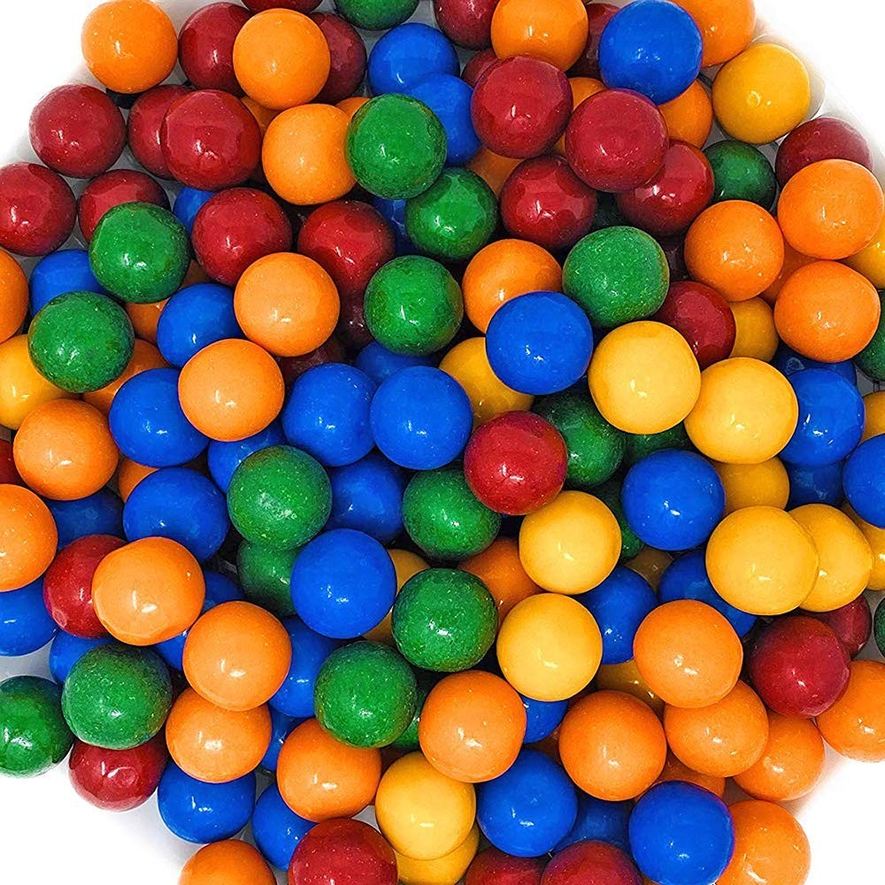 Extra Sour Gumballs with Candy Filling – 5 lb Bag of Cry Baby Guts Bubble Gum