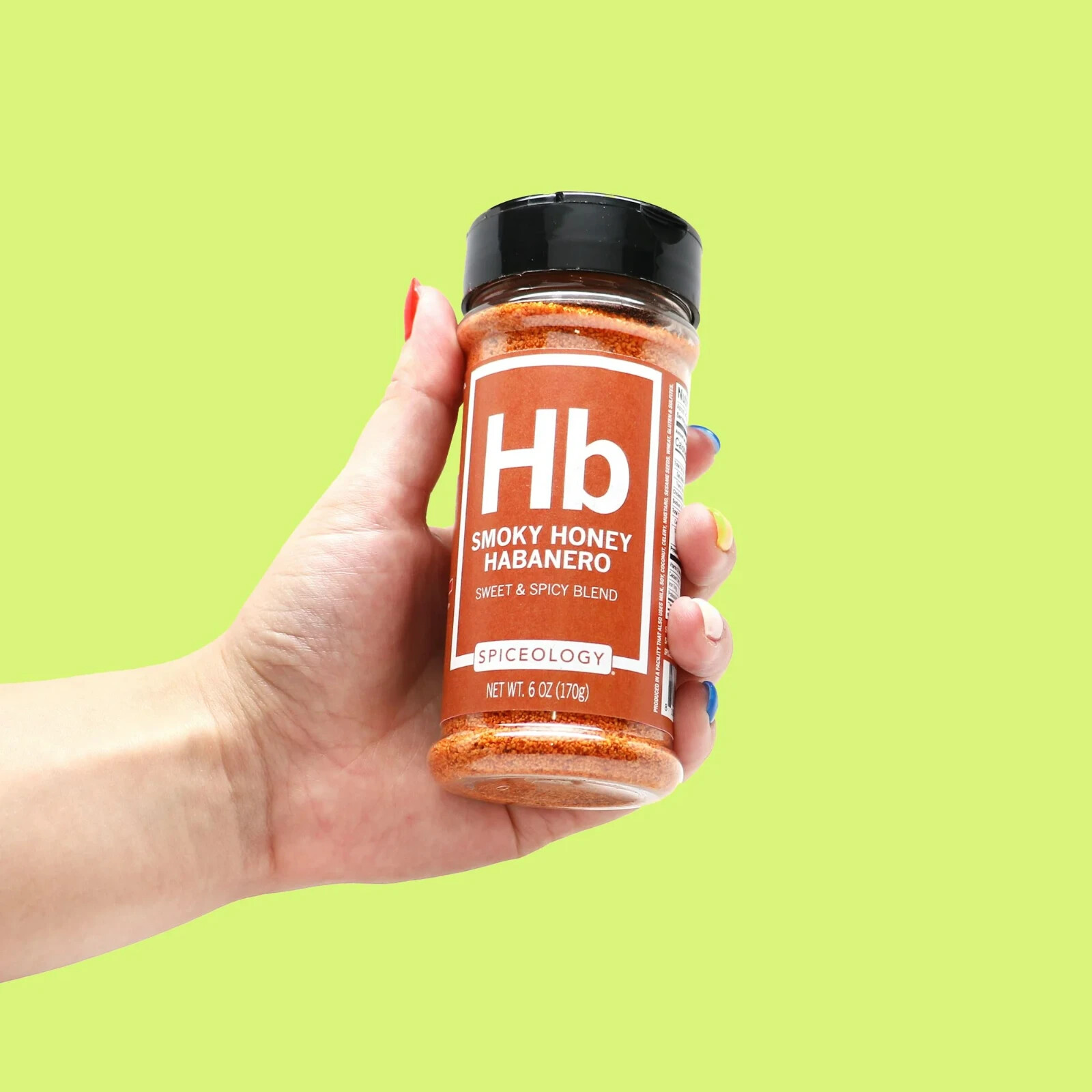 Spiceology Smoky Honey Habanero BBQ Seasoning Blend Sweet & Spicy 6 oz