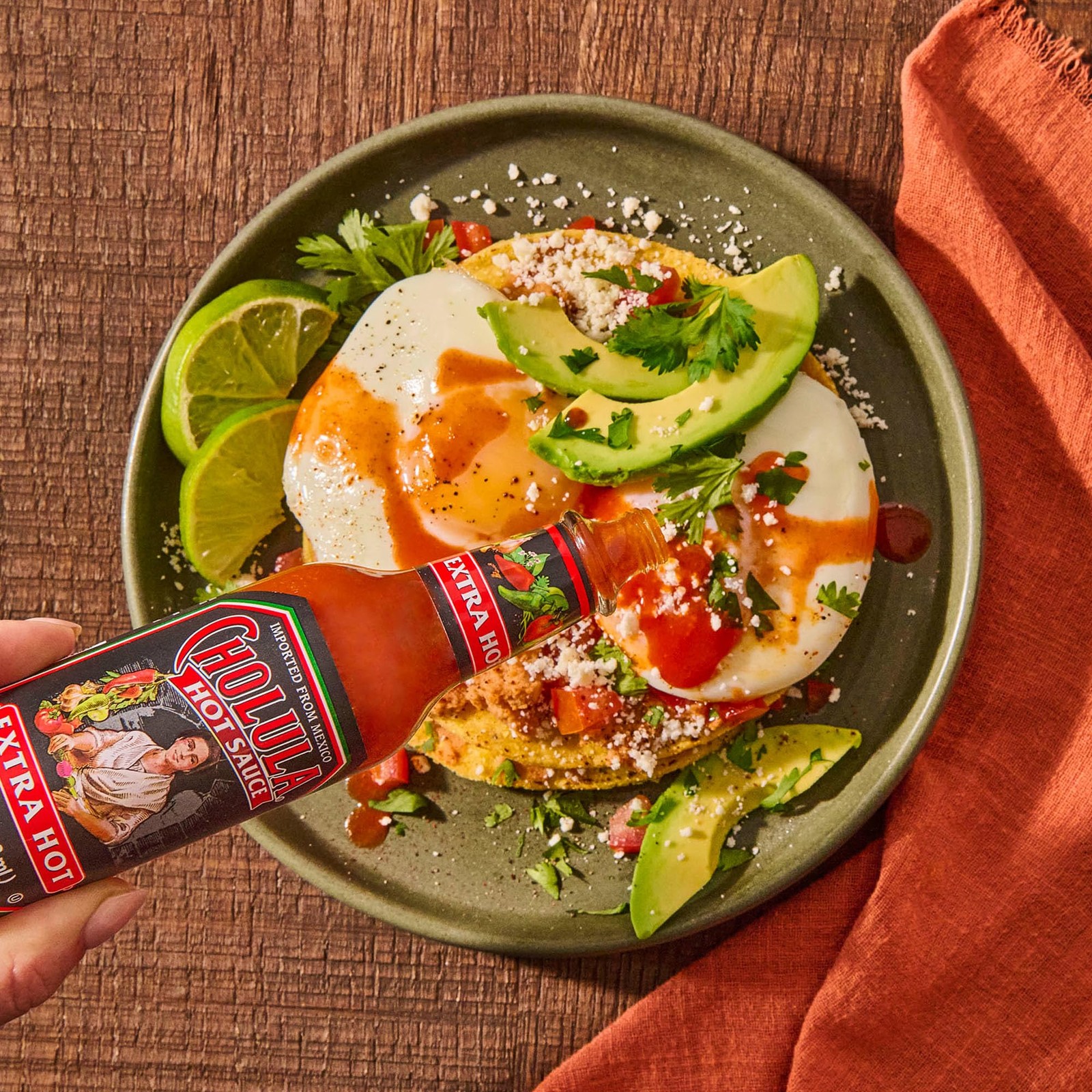 Cholula Hot Sauce, Extra Hot, Product of Mexico, Blend of Arbol & Piquin Pepp…
