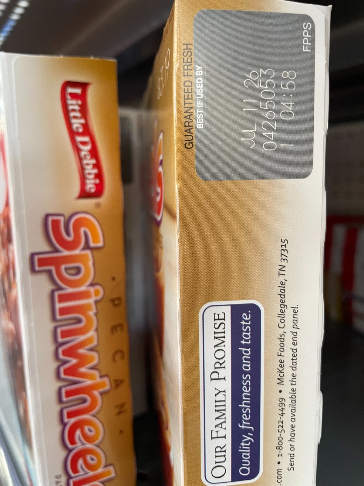 5 Pack Little Debbie Pecan Spinwheels Sweet Rolls 8.46oz Boxes Cinnamon Pastries