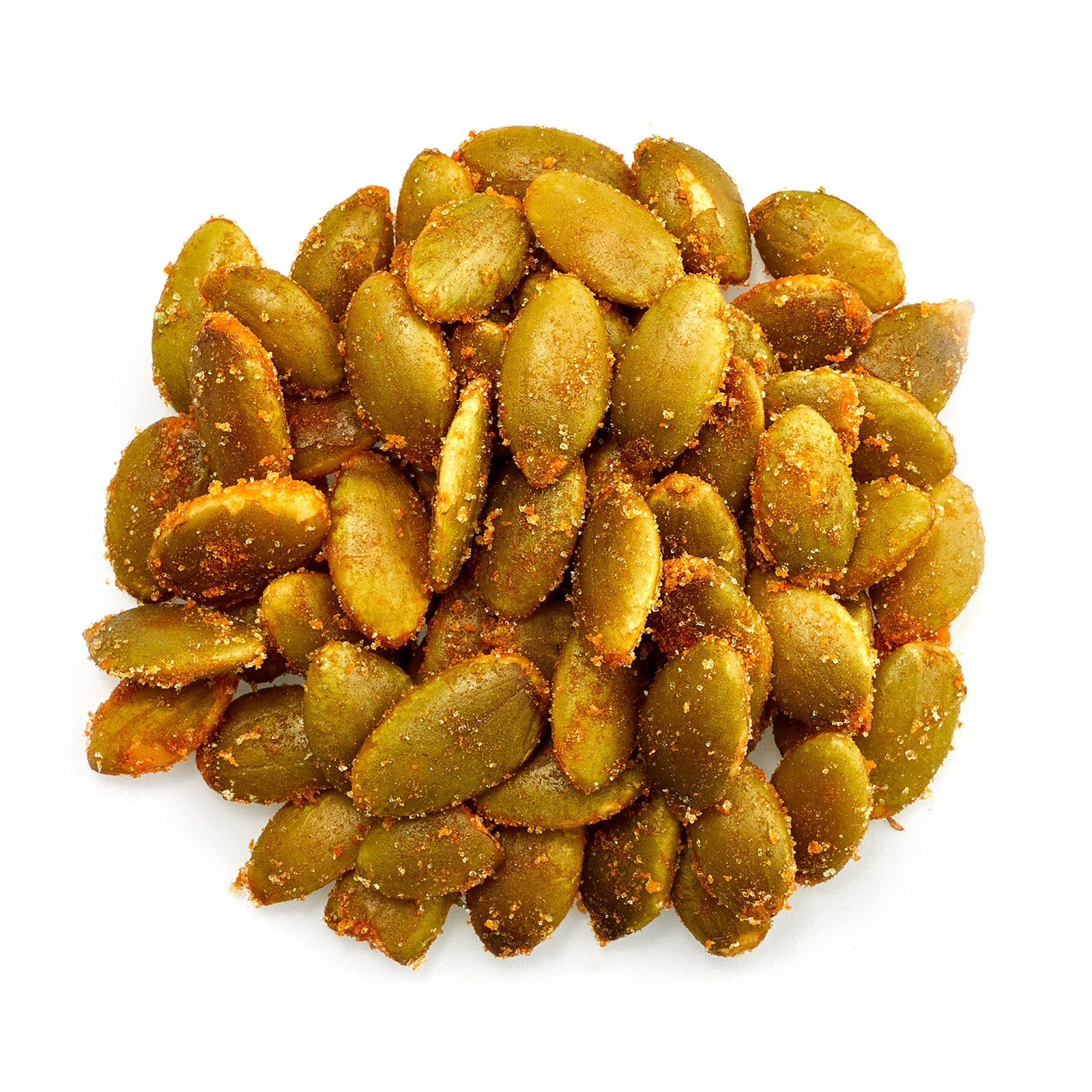 Yupik Spicy Buffalo Pumpkin Seeds, 1 lb, Kosher, 16 Ounce (Pack of 1), brown