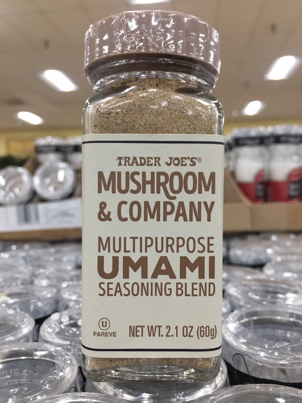 Trader Joe’s Mushroom & Company Multipurpose Umami Seasoning Blend (2.1 oz, 60g)