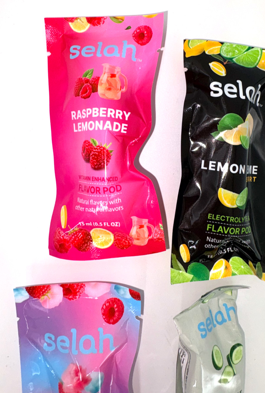 SELAH FLAVOR PODS LOT OF 4