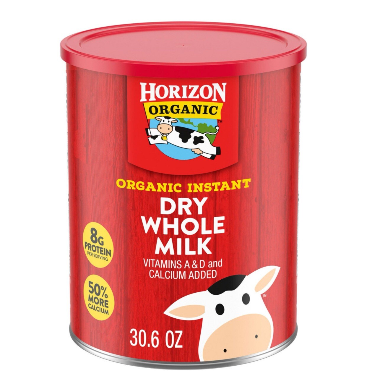 Horizon Organic Instant Dry Whole Milk, 30.6 Oz. ( Pack Of 3 ) Shelf Life 1 Year