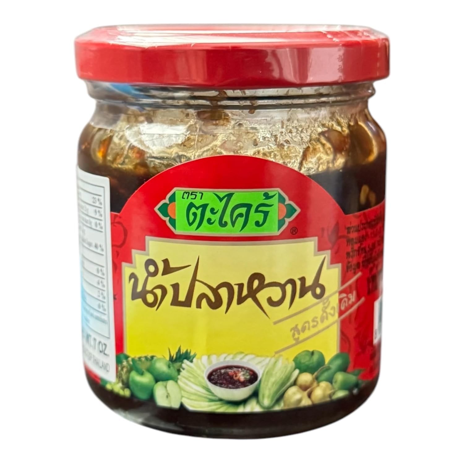 Takrai Nam Pla Wan Thai Sweet Fish Sauce Original Dipping Sauce for Green Mango