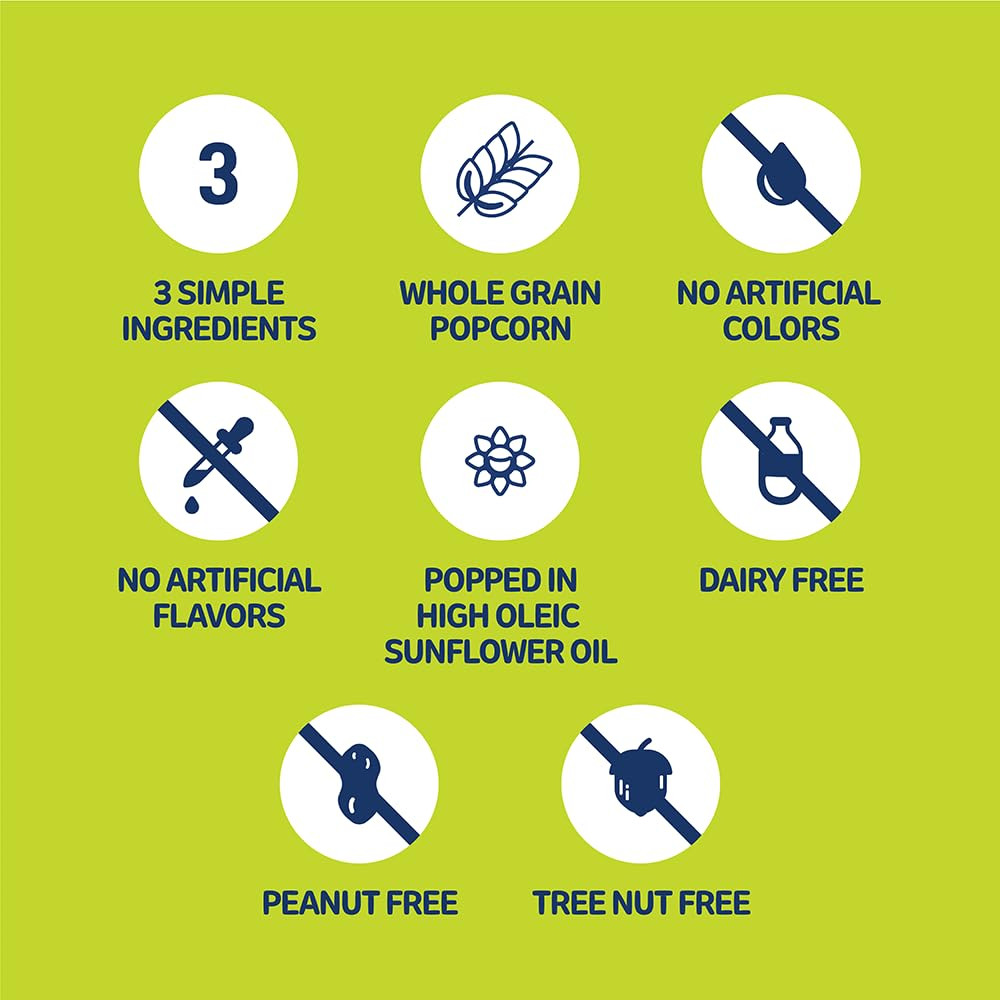 Skinnypop Popcorn, Original, Whole Grain, Dairy-Free Snack, 8Oz Family Size Bag
