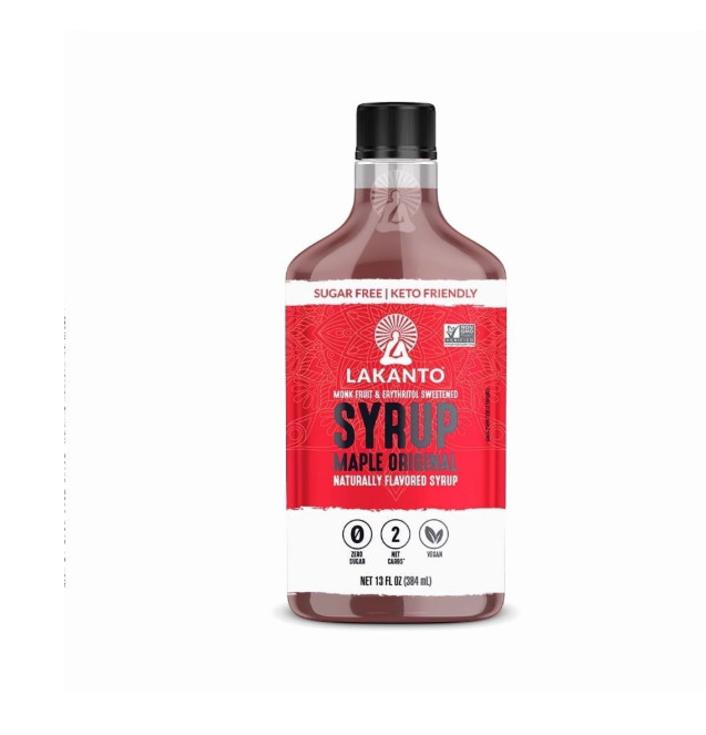 Lakanto Sugar-Free Keto Maple Flavored Syrup, 13 fl oz