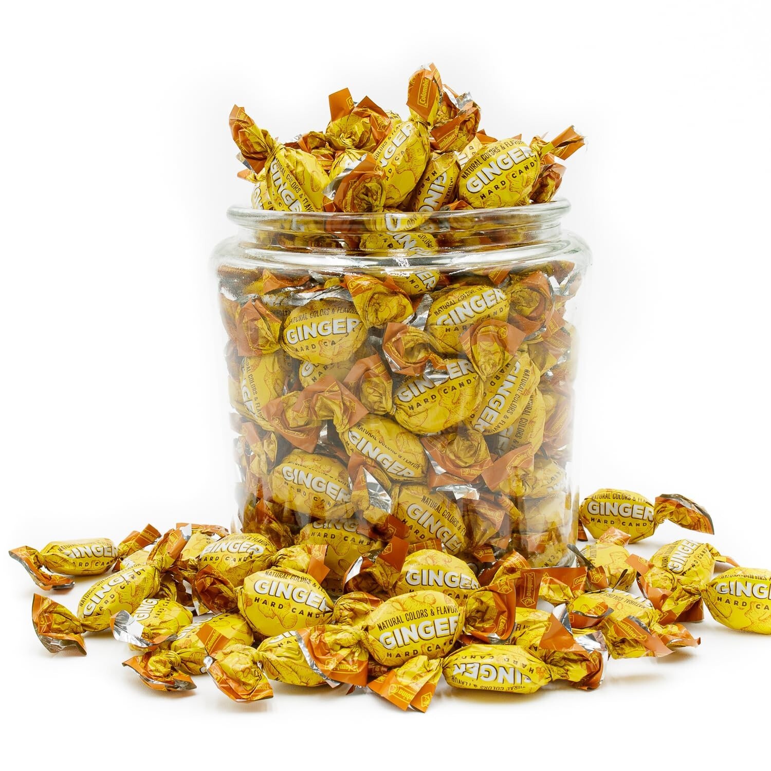 Ginger Flavor, Individually Wrapped, Bulk & Delicious Hard Candy (5 Pounds) Sale