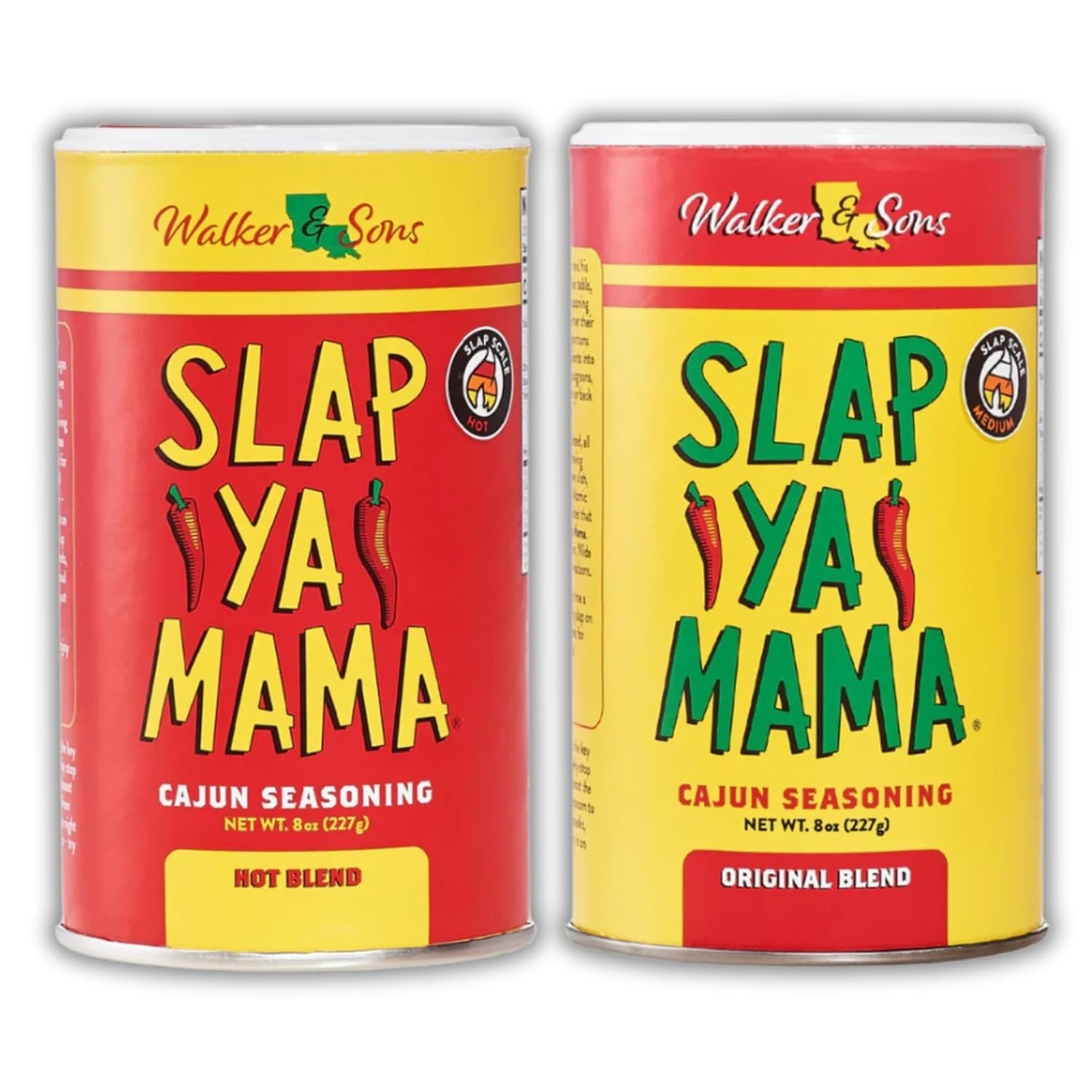 Louisiana Cajun Seasoning Variety – 2 Pack ( & Hot) for Bold Flavor