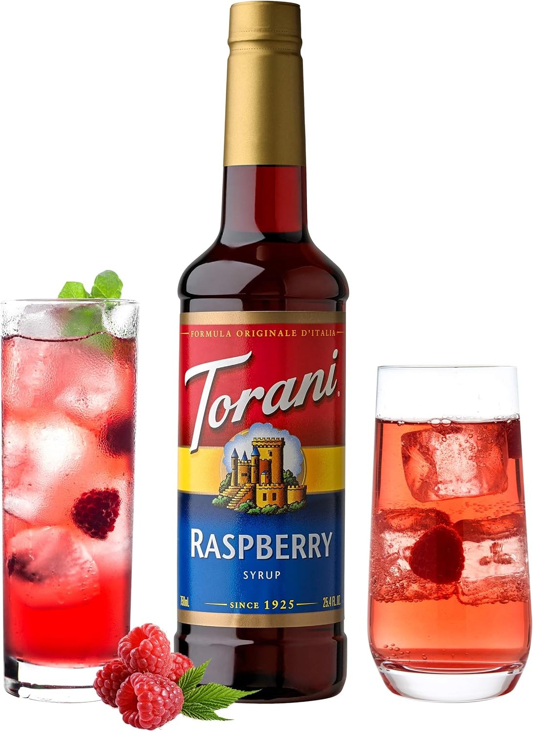 Syrup, Raspberry, 25.4 Ounces (Pack of 4)