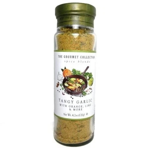 The Gourmet Collection Tangy Garlic w/Orange, Lime & more Seasoning Spice Blend