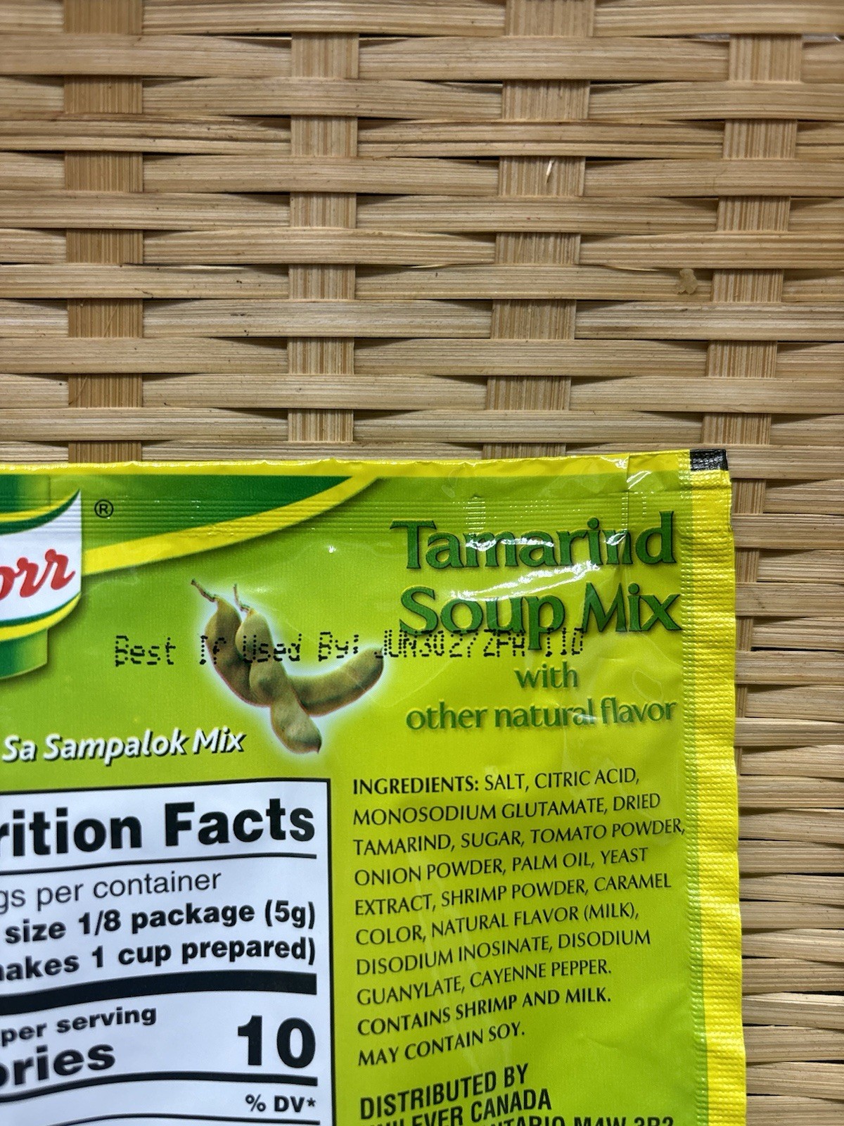 Knorr Tamarind Soup Mix – 40 grams x 3 pack