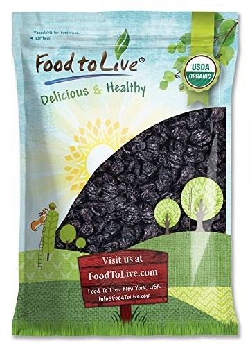 Organic Pitted Prunes – Non-GMO, Kosher, Raw, Vegan – by Food To Live