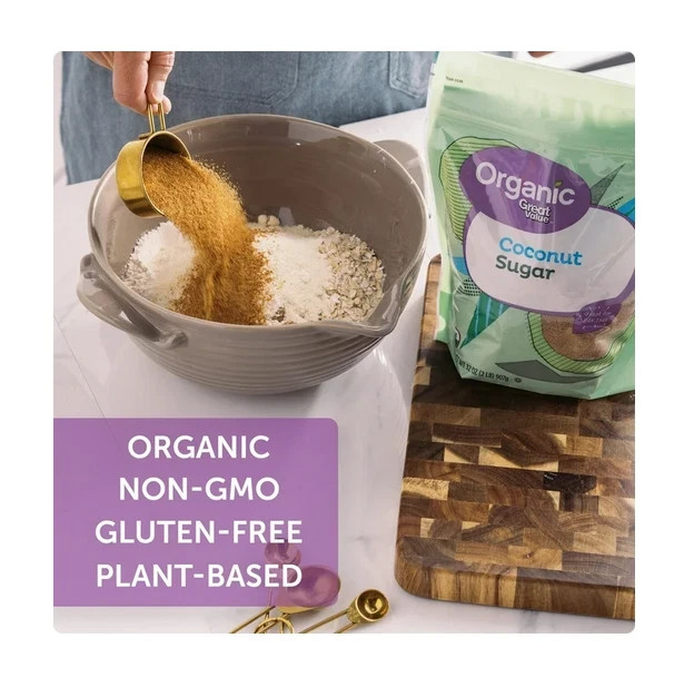 Great Value Organic Coconut Sugar, 32 oz