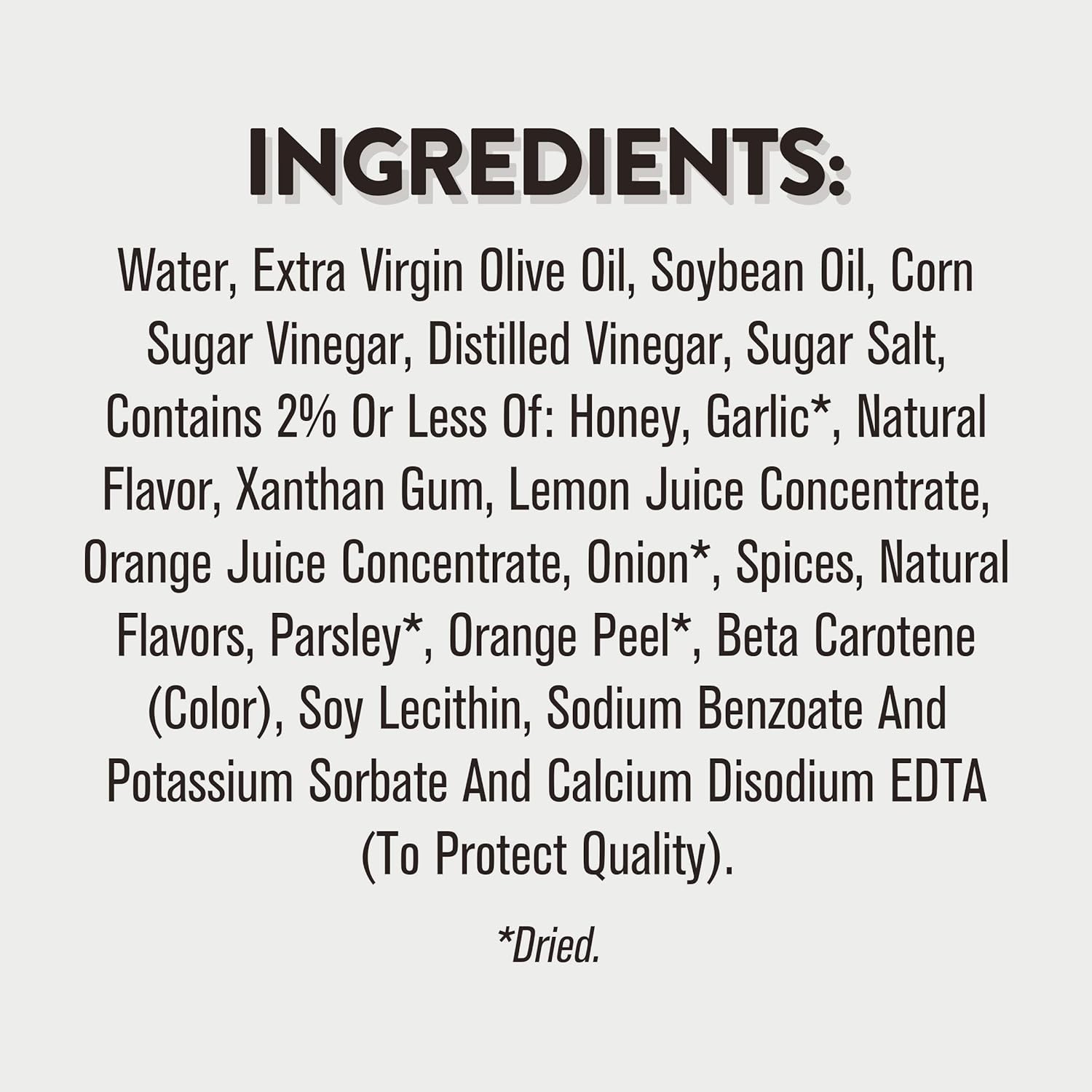 Mediterranean Extra Virgin Olive Oil Blend Salad Dressing – 15 FL Oz x4 Bottles