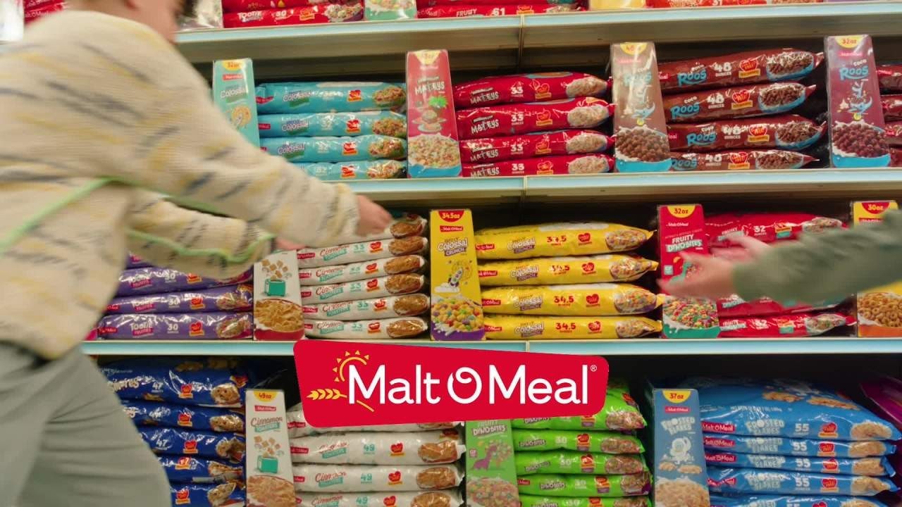 Malt-O-Meal Raisin Bran Cereal, Family Size Breakfast Cereal, 39 OZ Bag..