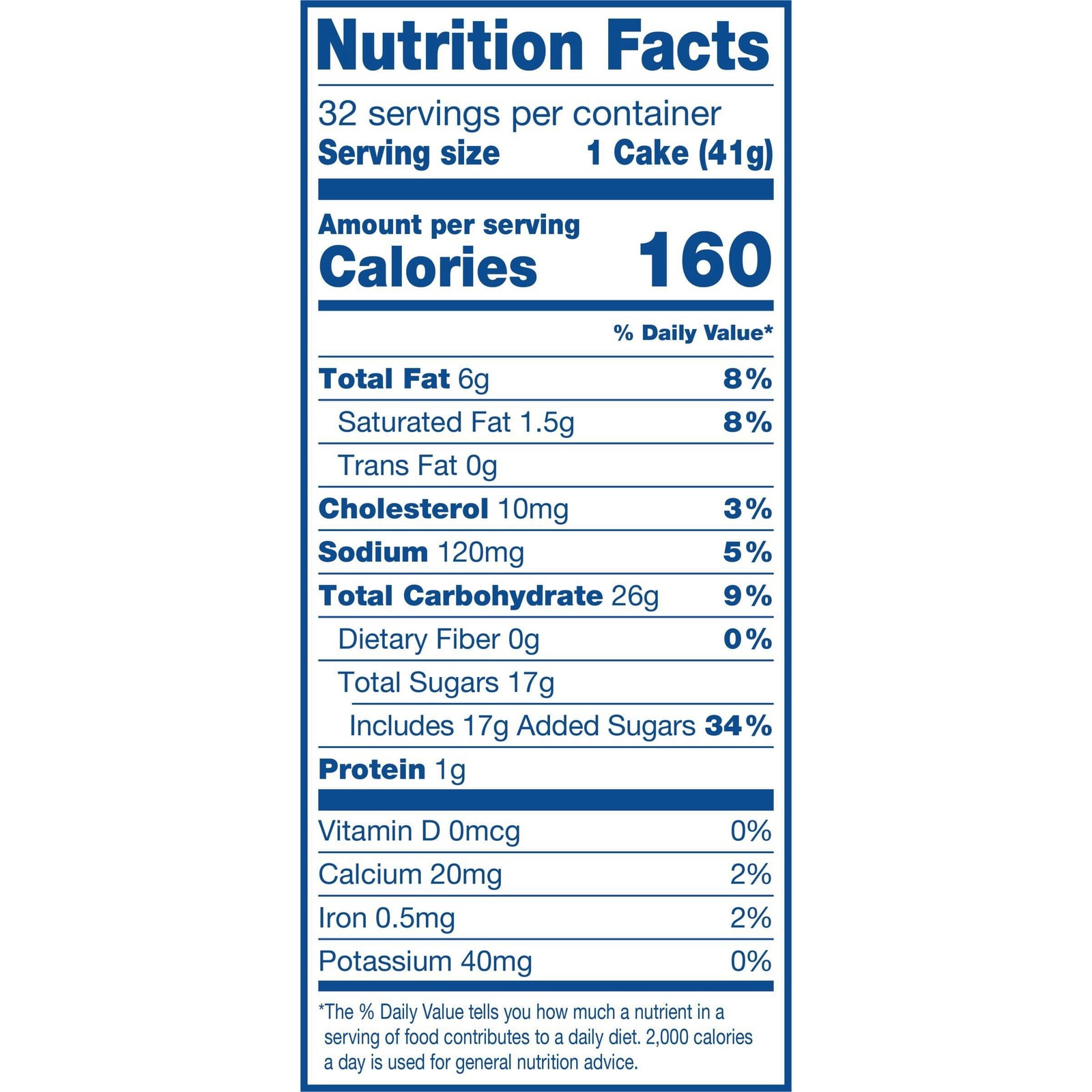 Hostess Cinnamon Streusel Coffee Cake, 1.44 oz., 32 pk.