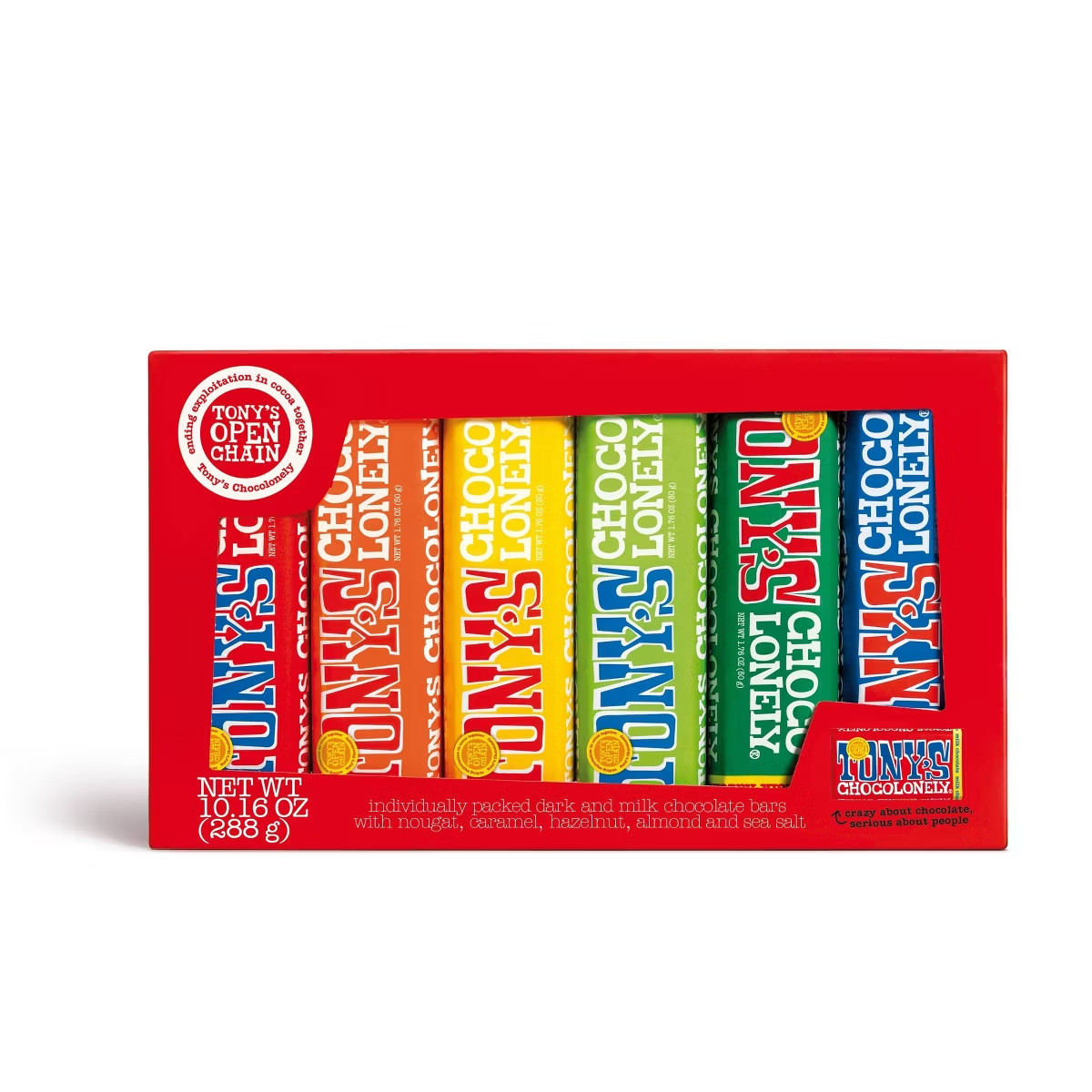 Tony’s Chocolate Sampler Pack Candy – 10.16oz/6ct