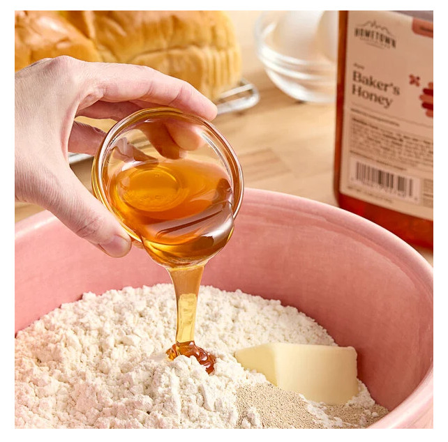 Hometown Provision 60 lb Pure Bulk Honey 5Gallon Pail Bakers Special Gluten-Free