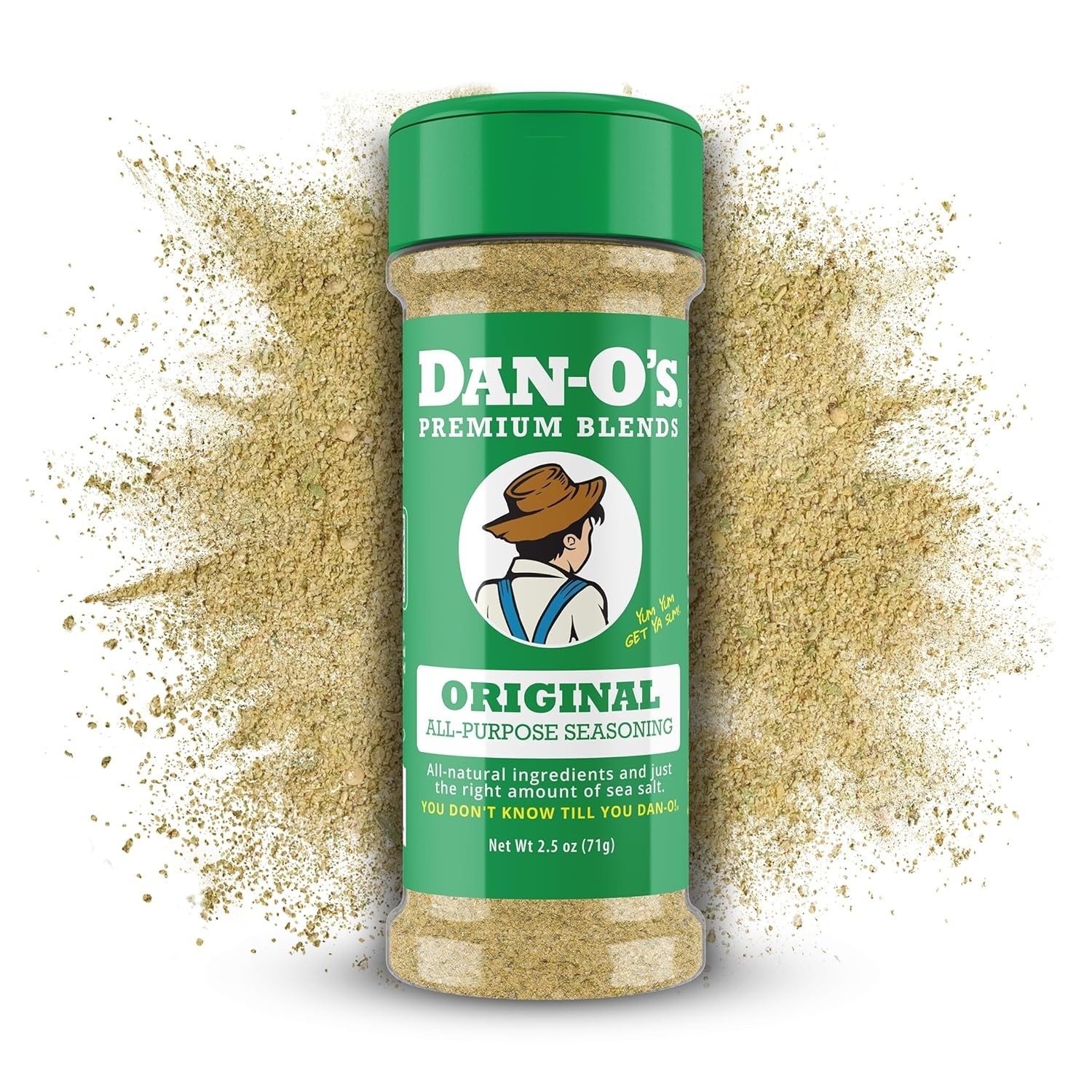 Dan-O’s Original Seasoning, 2.5 oz Bottle