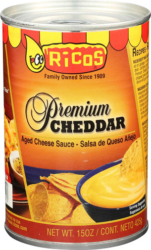 Rico’s Premium Cheddar Aged Cheddar Cheese Sauce