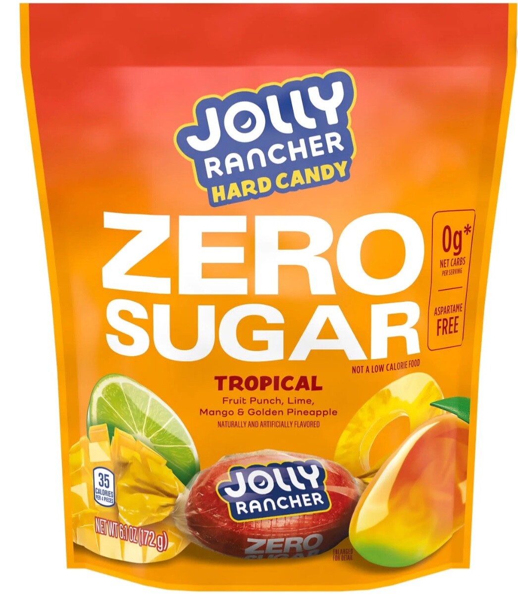 JOLLY RANCHER ZERO SUGAR Hard Candy Assorted Flavors Bulk Originals Sugar Free