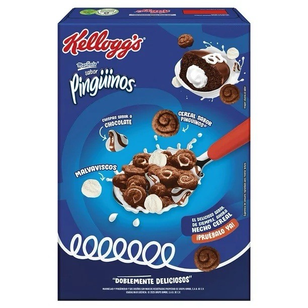 3- KELLOGG’S MARINELA PINGÜINOS SPECIAL EDITION PINGUINOS CEREAL (290g) Mexico