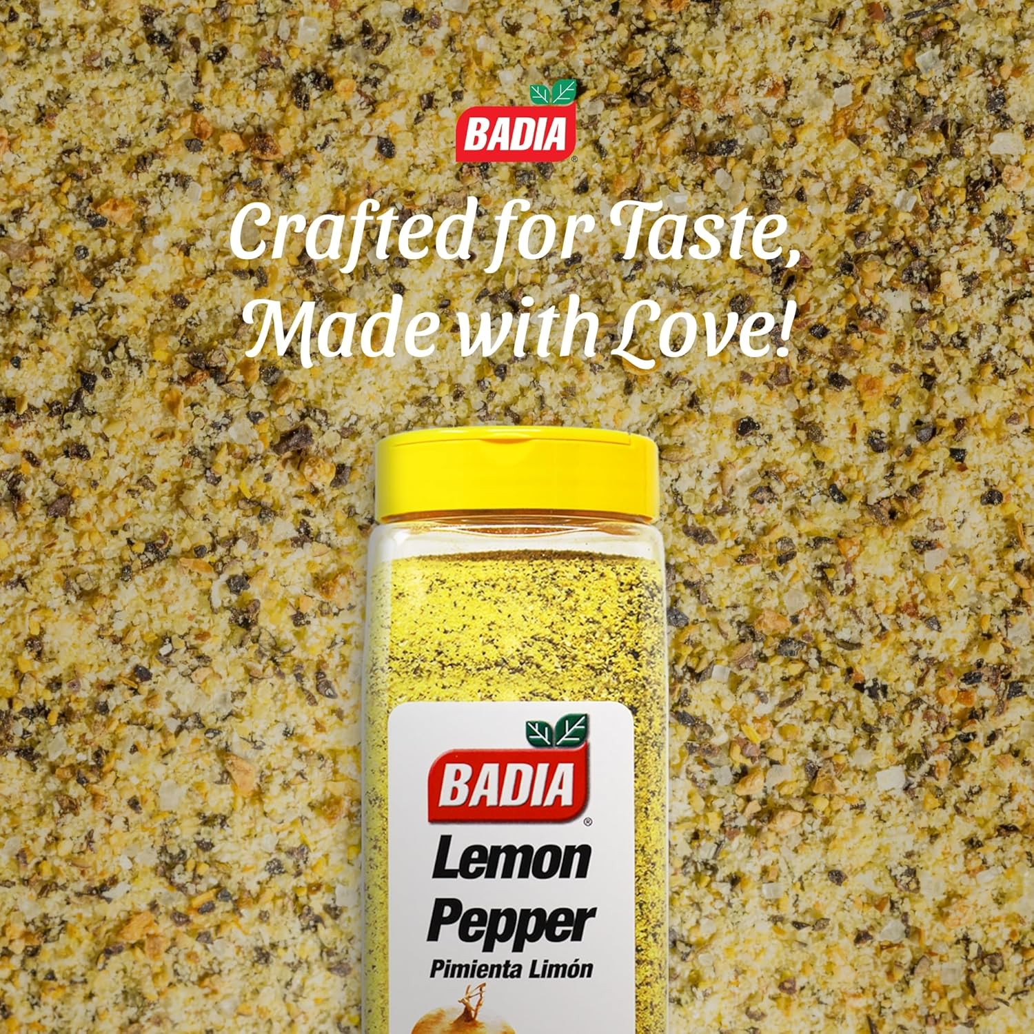Lemon Pepper Seasoning, 24 Oz – Zesty Citrus & Savory Blend | Bright Lemon, Blac