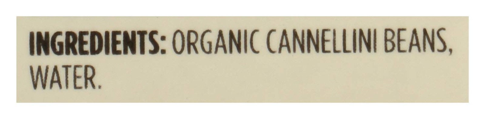 Nutritious Organic Unsalted Cannellini Beans, 53.6oz Total – Non-GMO &