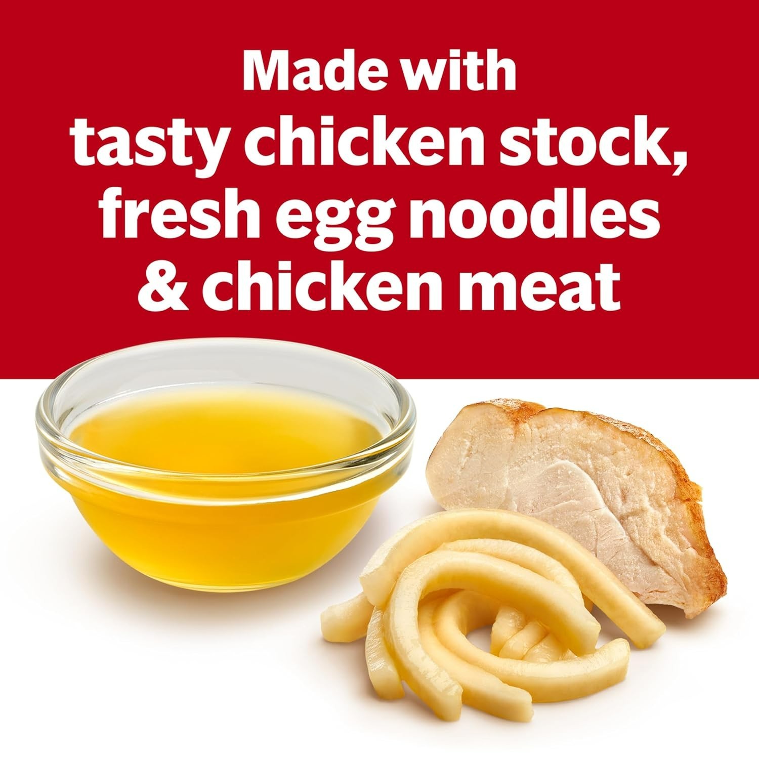 Healthy Campbell’s Condensed Chicken Noodle Soup – 25% Less Sodium (12 Pack)