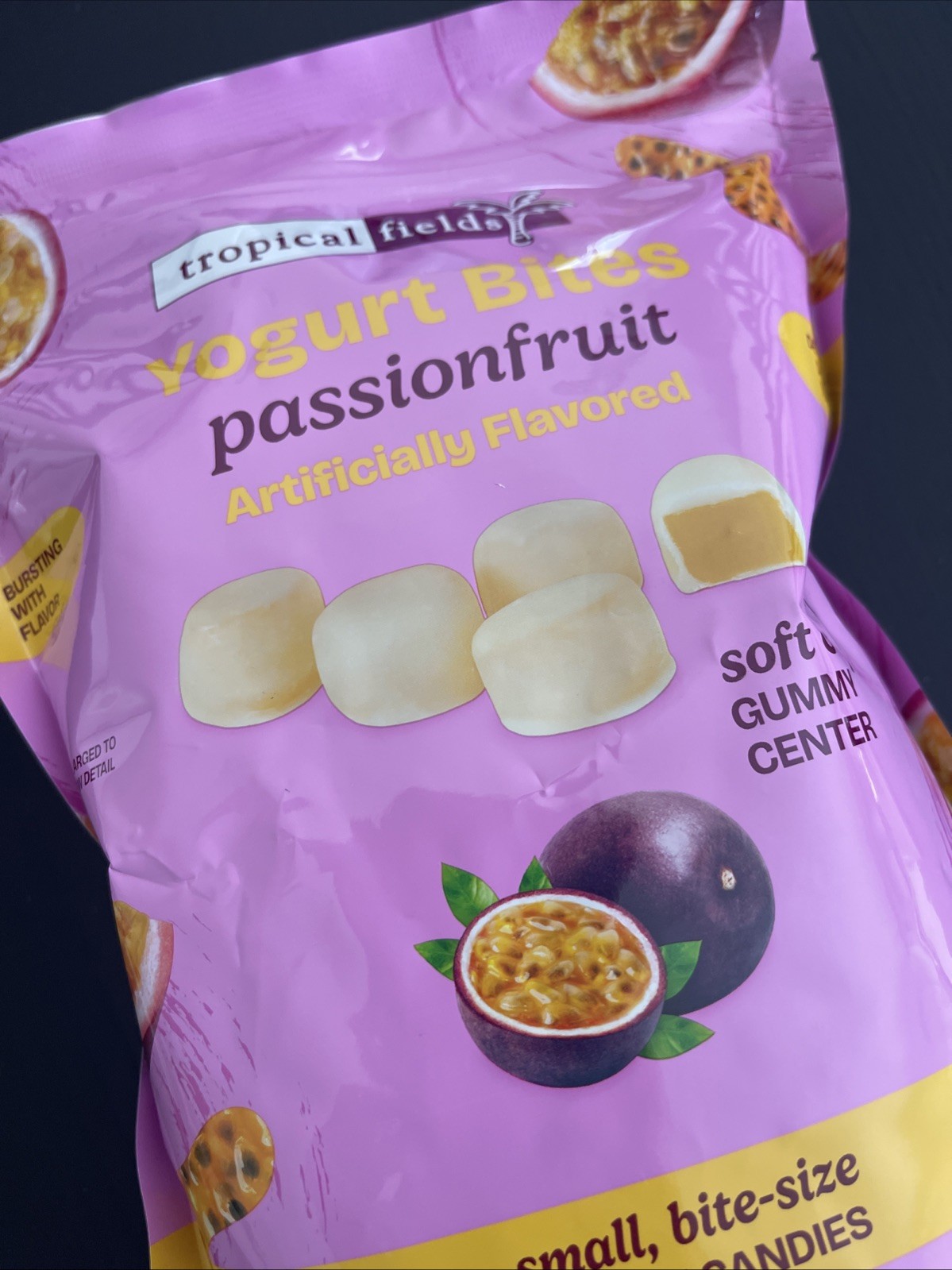 Tropical Fields Passionfruit Yogurt Bites