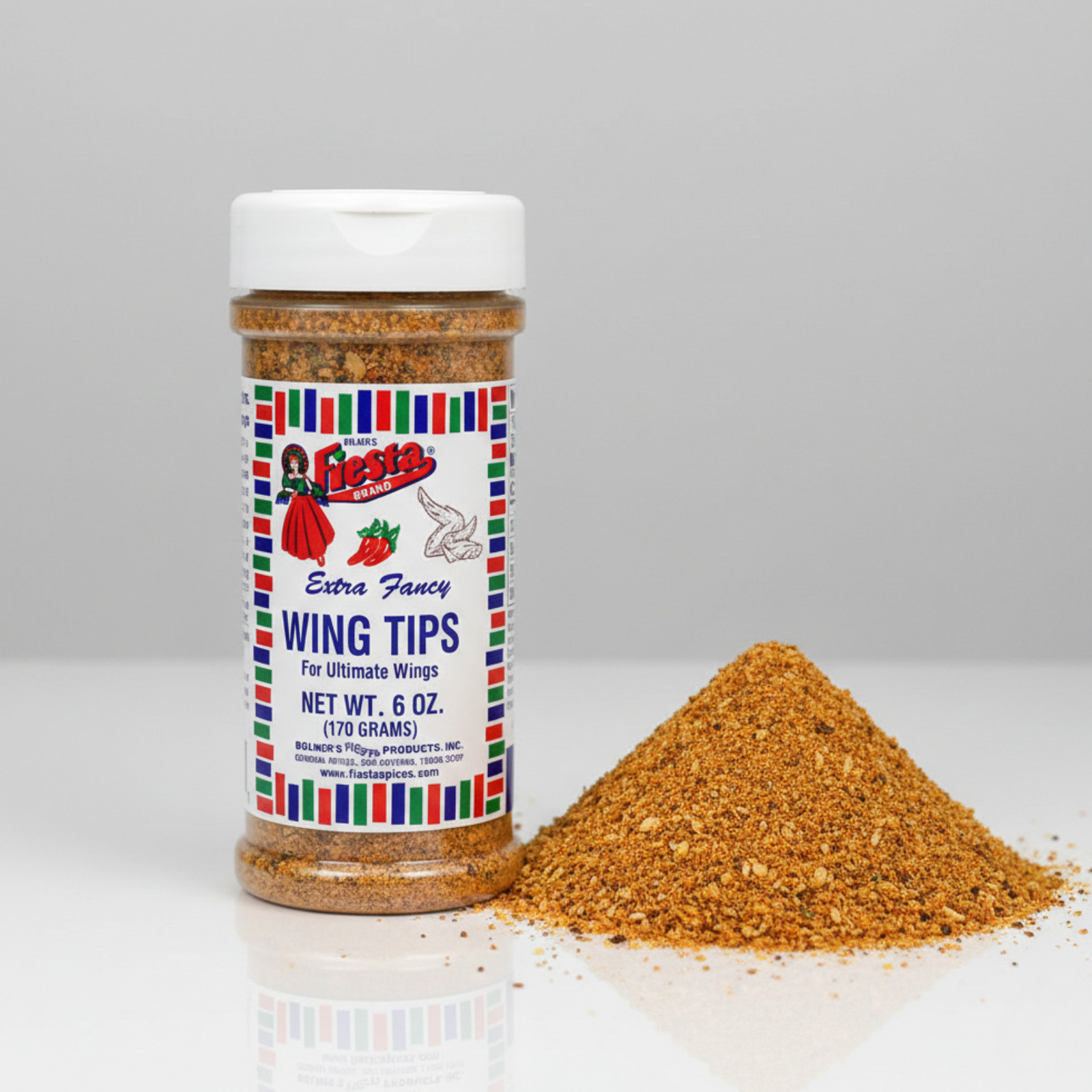 Bolner’s Fiesta Wing Tips 6 oz Zesty Citrus Chicken Wing Texas Spice