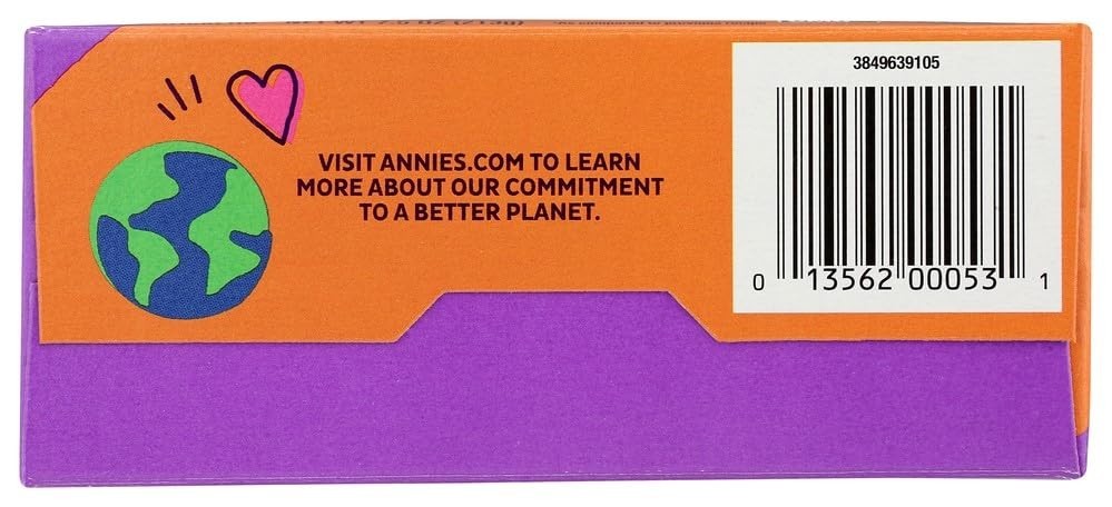 Annie’S Organic Cheddar Squares, Baked Cracker Snacks, 7.5 Oz