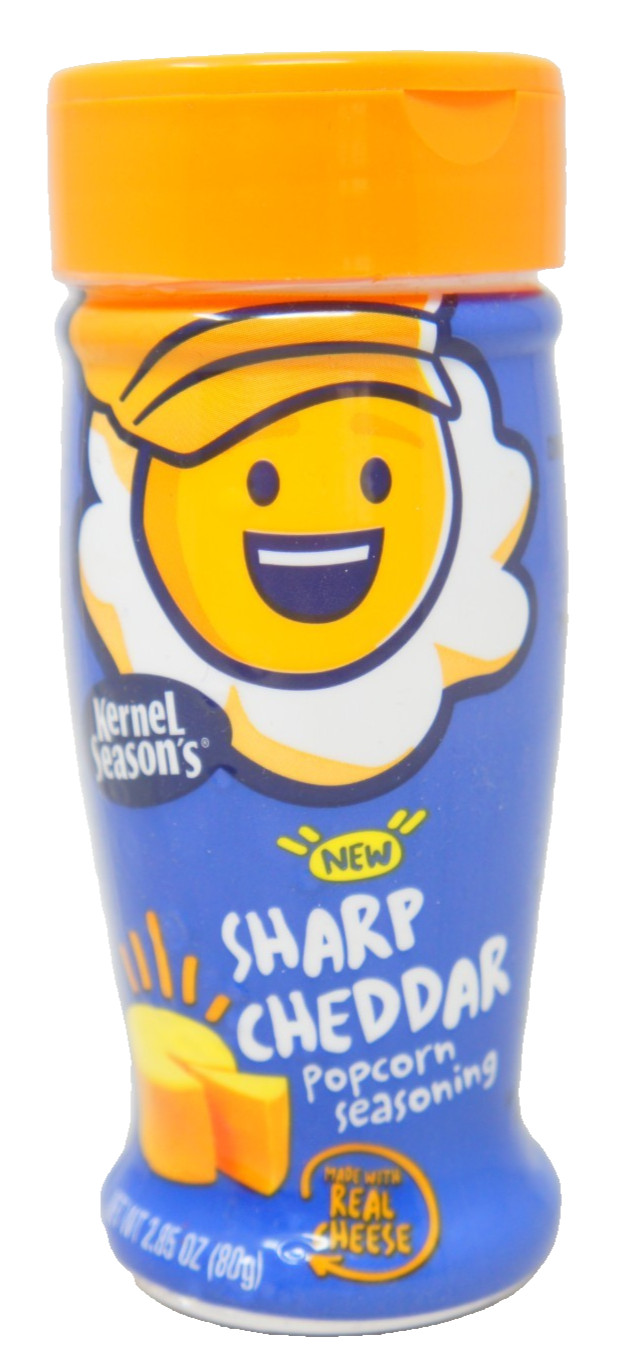 Kernel Season’s Sharp Cheddar Popcorn Seasoning 2.85 Oz Cheese Flavor