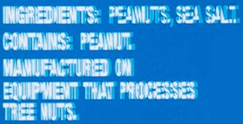 Lightly Salted Dry Roasted Peanuts 6 Pack 2.2 lb Canisters Bulk Protein Snack