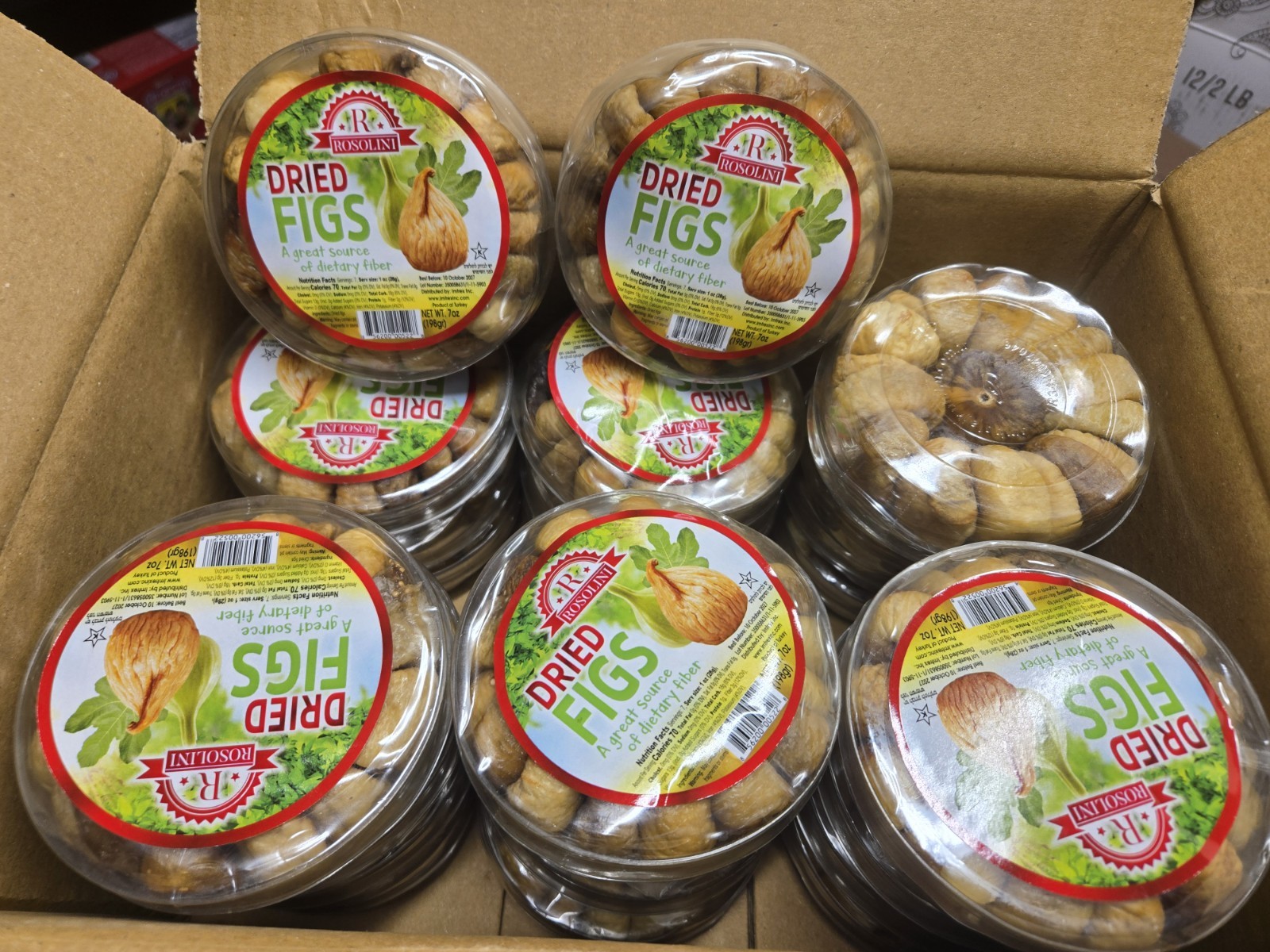 Sun Dried Figs Fresh Stock (8oz-227 gm) 2 Pack Offer – Free Shipping