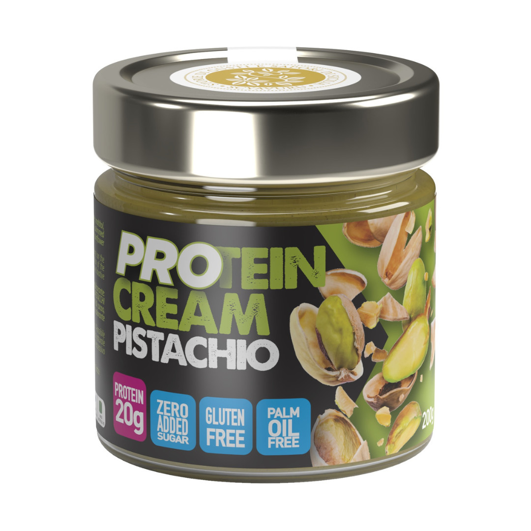 Pistachio Protein Cream Spread | High-Protein Pistachio Spread 200g