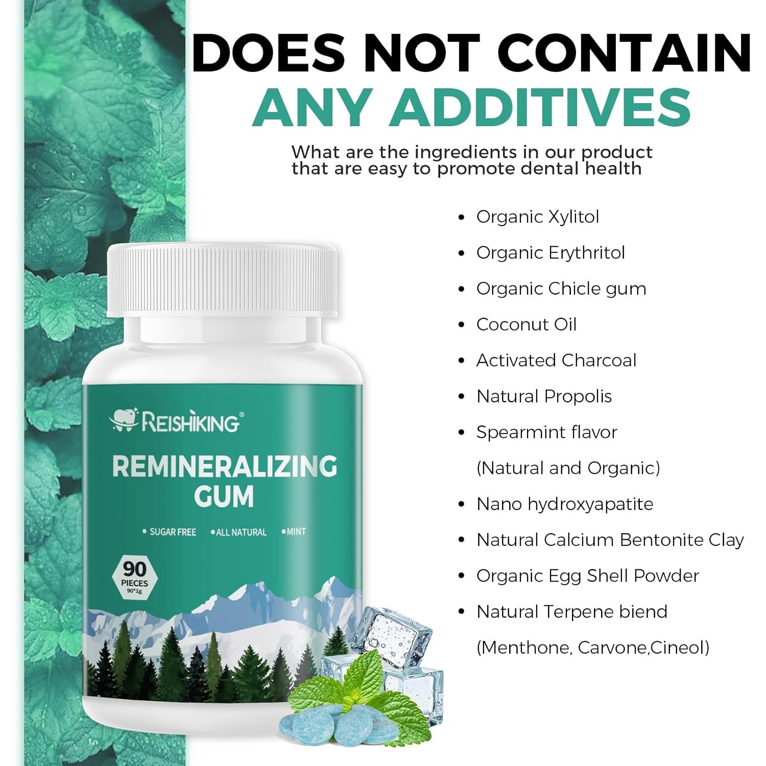 Remineralizing Chewing Gum Compatible with Teeth Contains Nano Hydroxyapatite…
