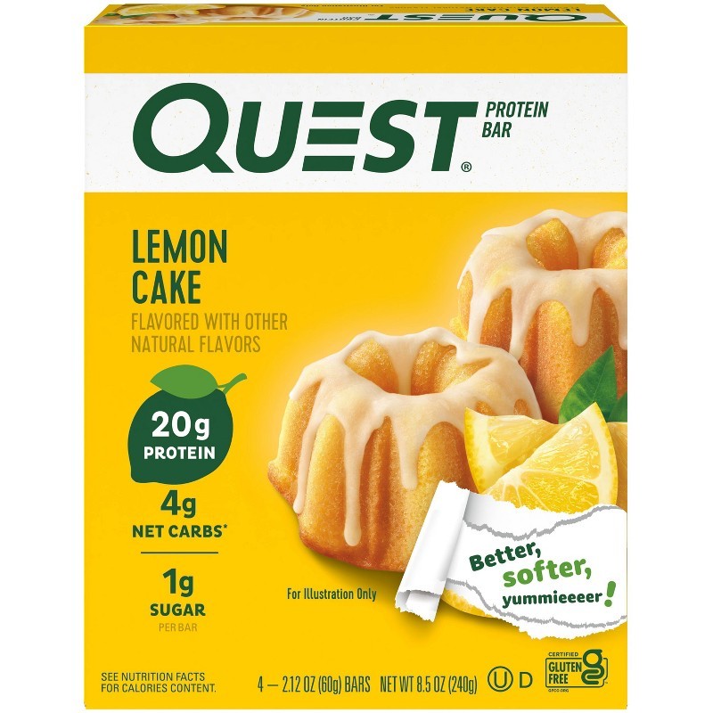 Quest Nutrition Lemon Cake Protein Bar