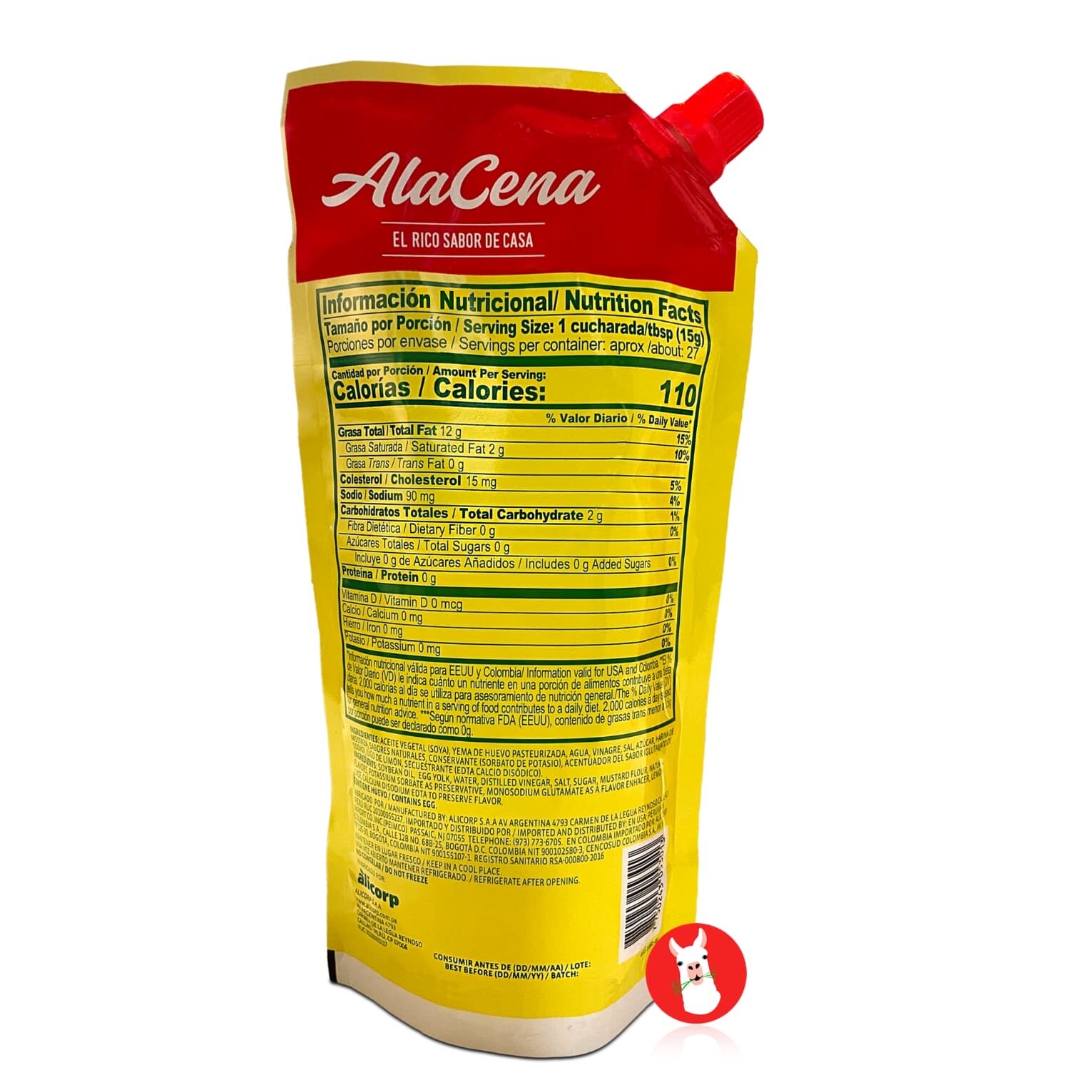 Alacena Nueva Mayonesa Peru 400g | New Peruvian Mayonnaise 3 pack