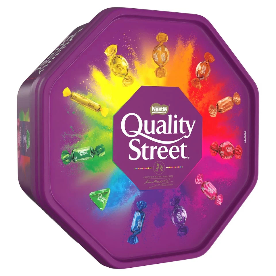 Quality Street 550g Assorted Chocolates Toffees Tub Gift Treat Sweets