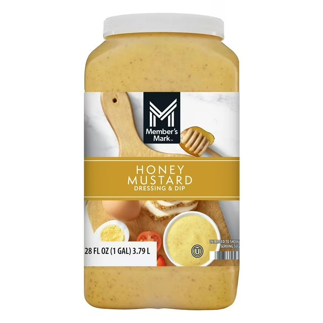 Member’s Mark Foodservice Honey Mustard 128 oz Bulk Jug Dipping Sauce