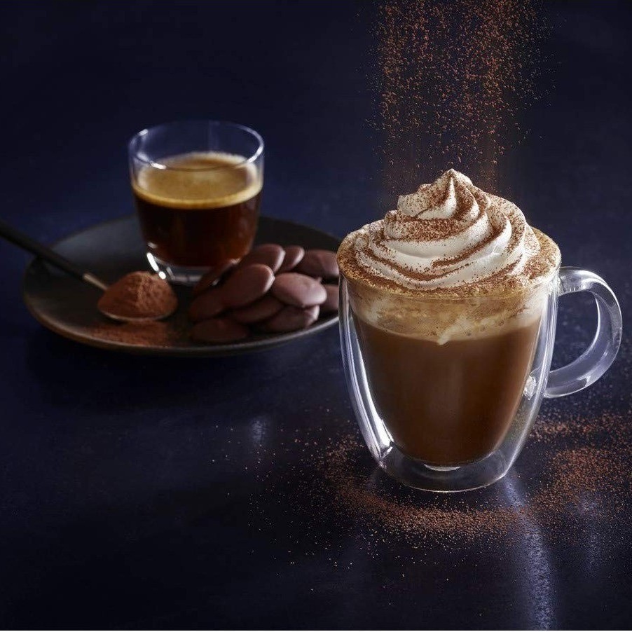Ghirardelli Dark Chocolate & Cocoa Sweet Ground Powder for Beverages & Desserts