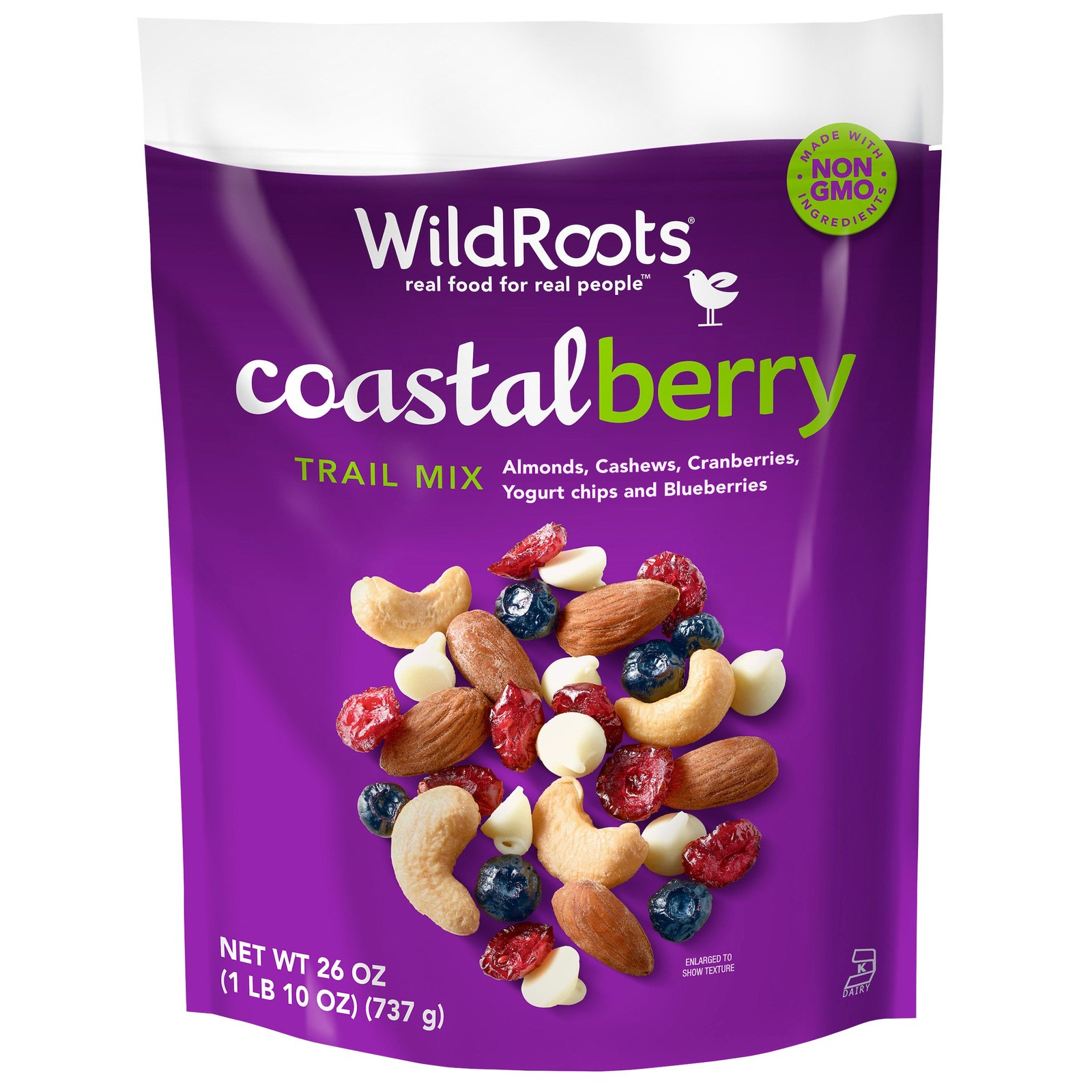WILDROOTS TRAIL MIX COASTAL BERRY 26 OZ
